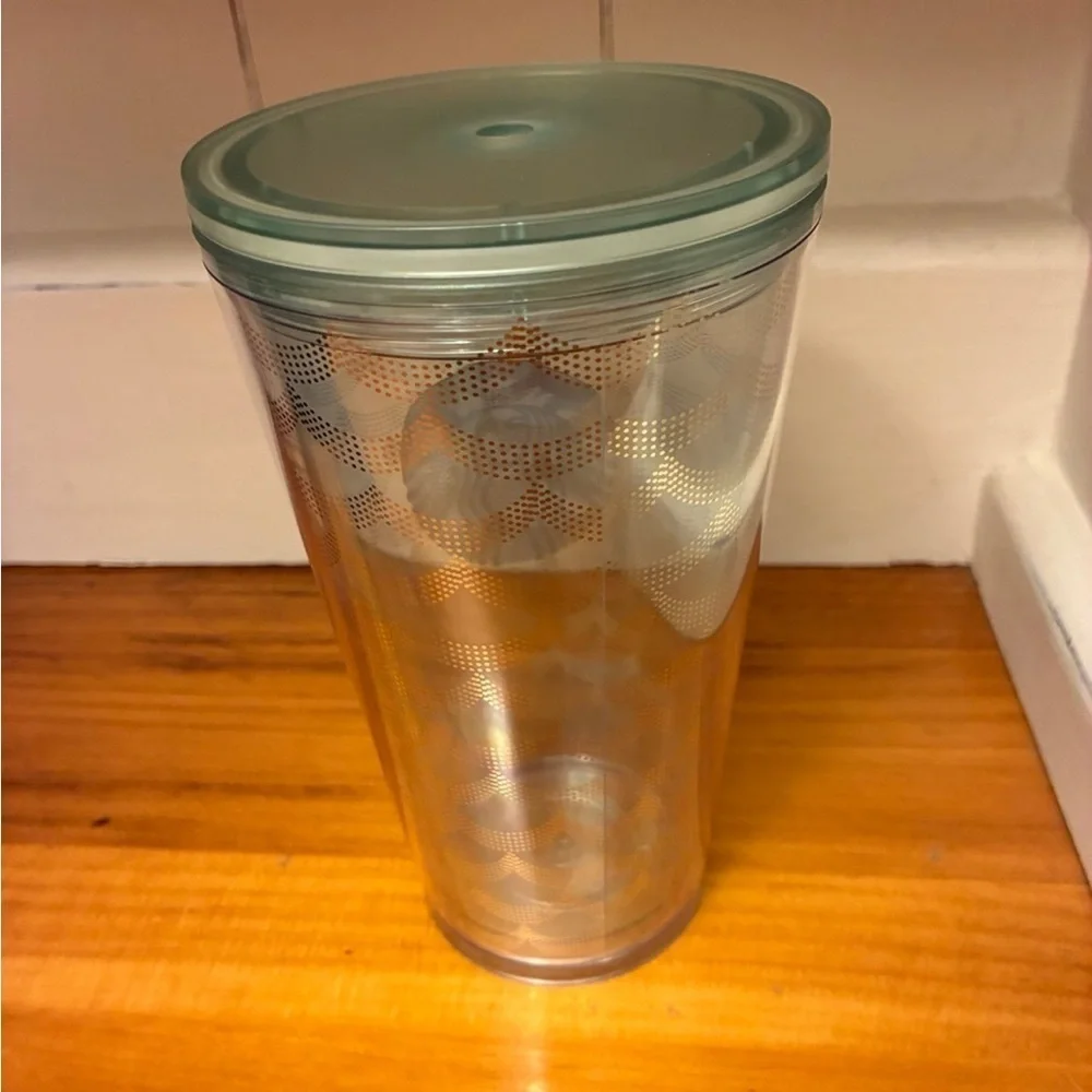 Starbucks 2020 Mermaid Scales Siren Logo Tumbler Cold Cup 16 oz No Straw